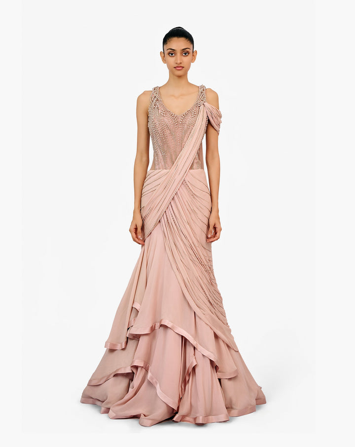 The Aurethia Saree Lehenga