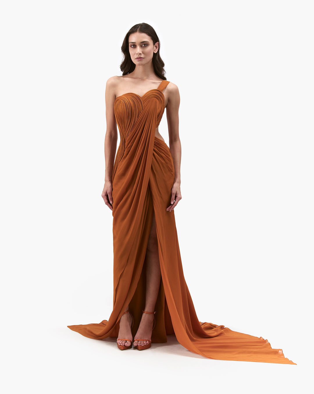The  Corset Drape Saree Gown