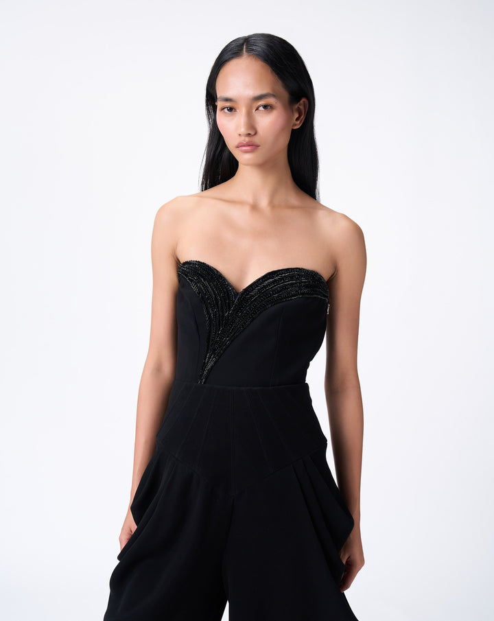 Cowl Corseted Trouser