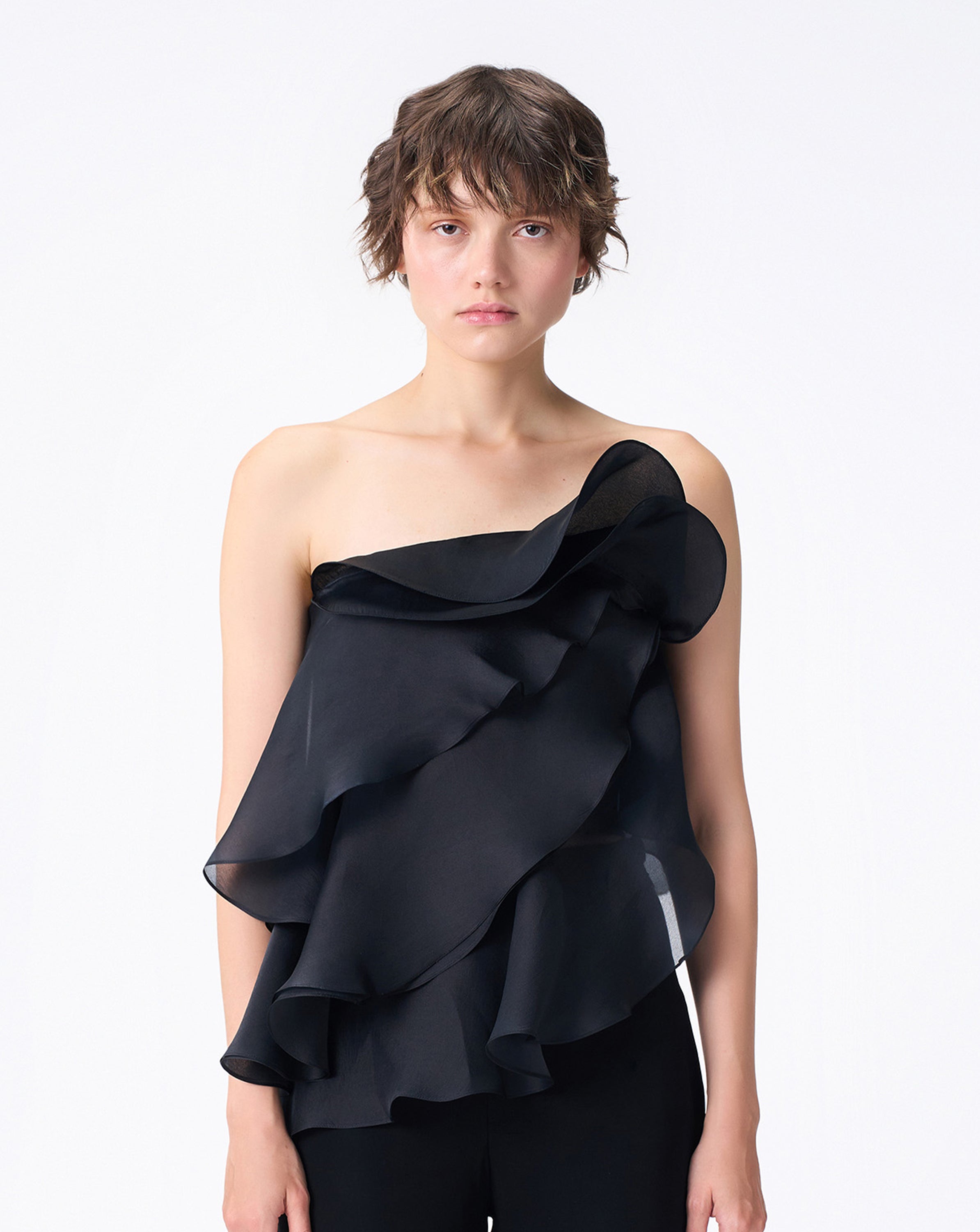 Chevron Ripple Top