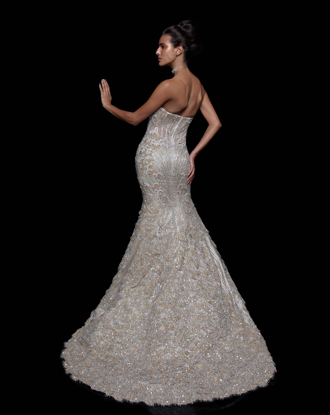 The Celestial Bloom Gown