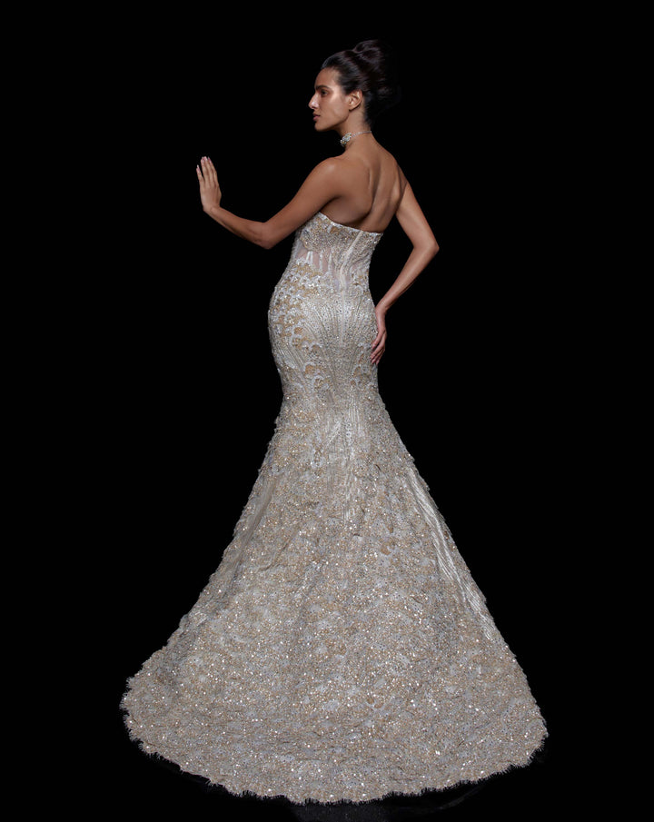 The Celestial Bloom Gown