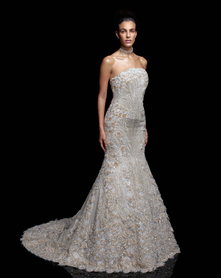 The Celestial Bloom Gown