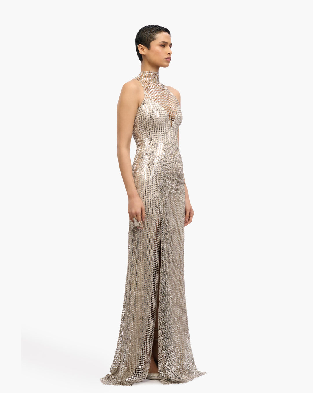 Lumis Halo Sequin Gown