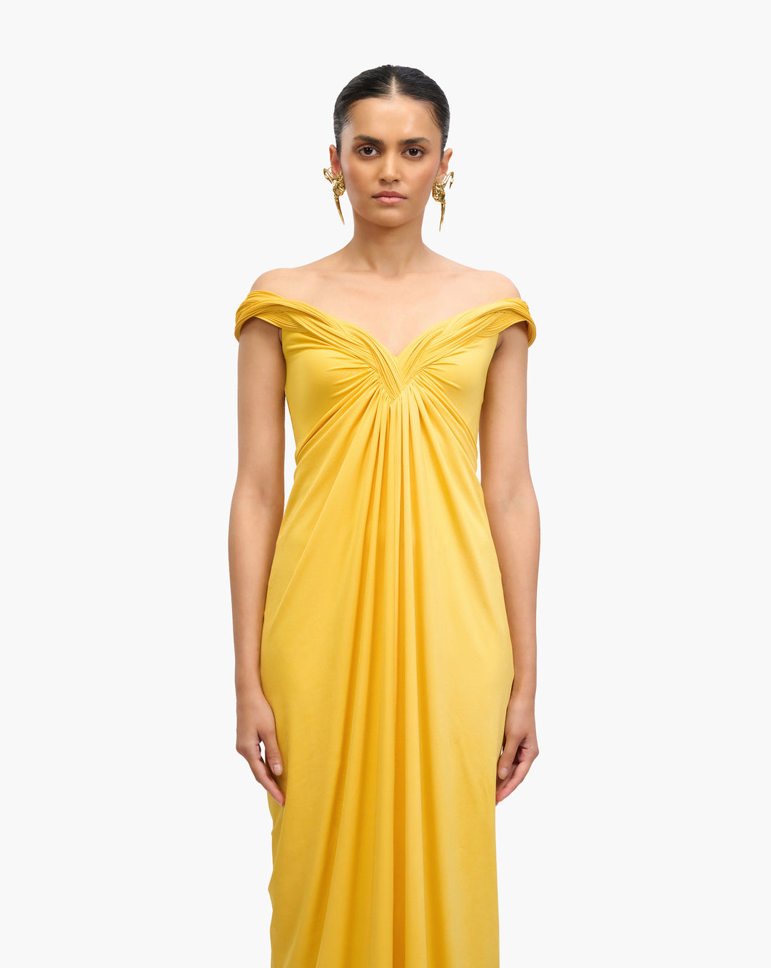 Sol Drape Jersey Gown