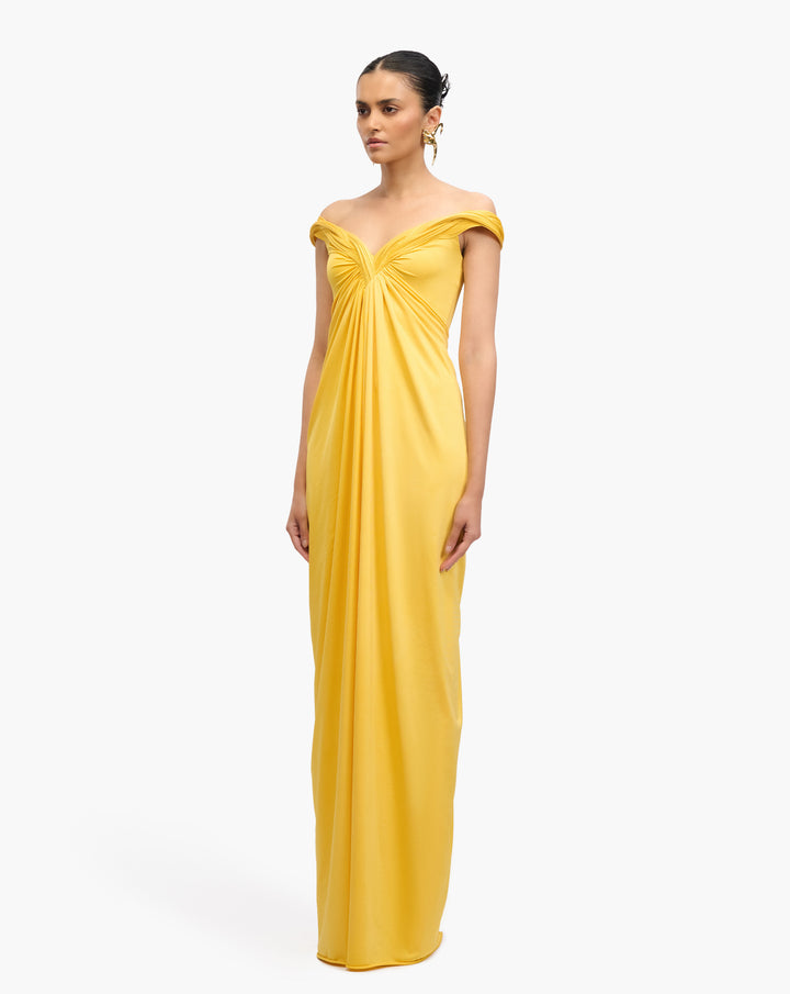 Sol Drape Jersey Gown