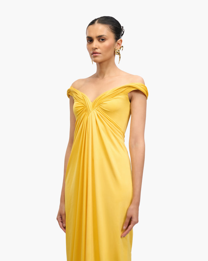 Sol Drape Jersey Gown