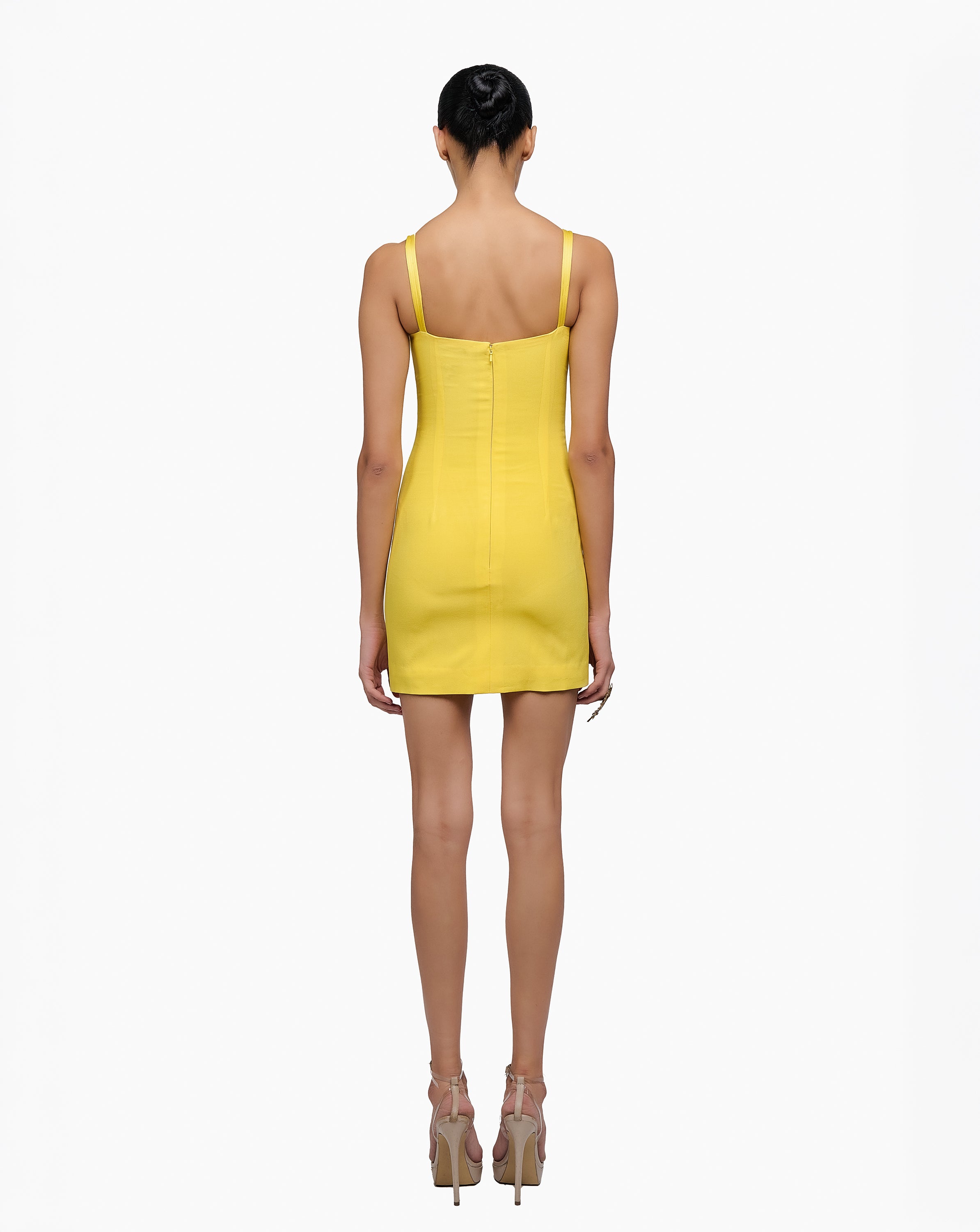 Solar Sculpt Mini Dress