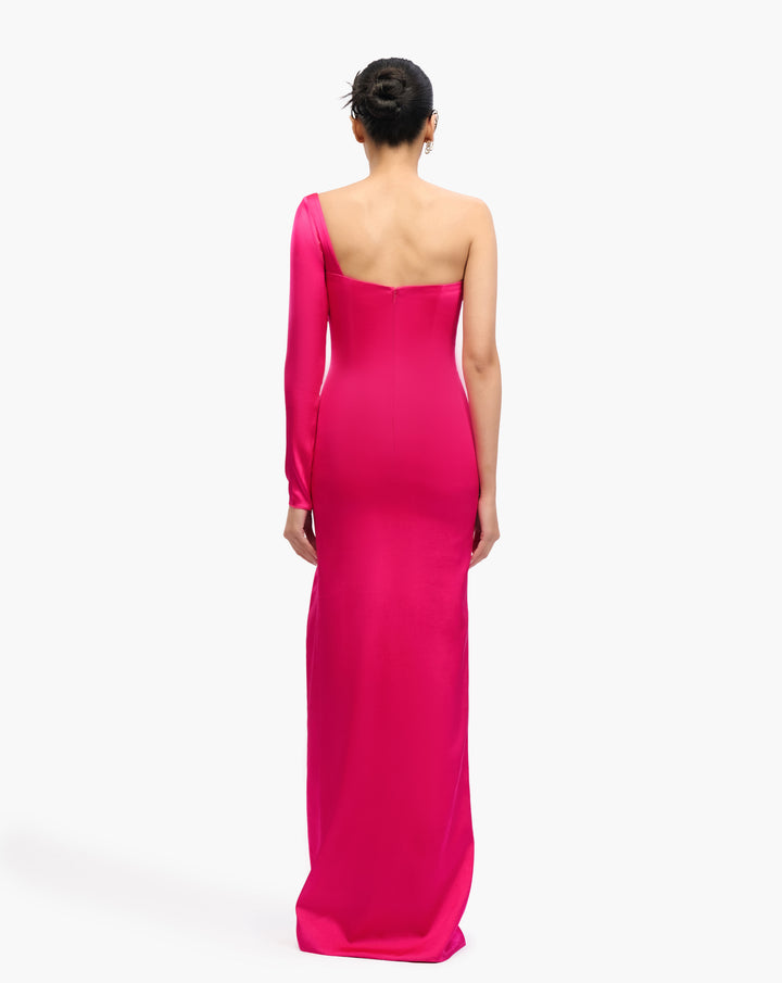 Nova Ruffle Column Gown