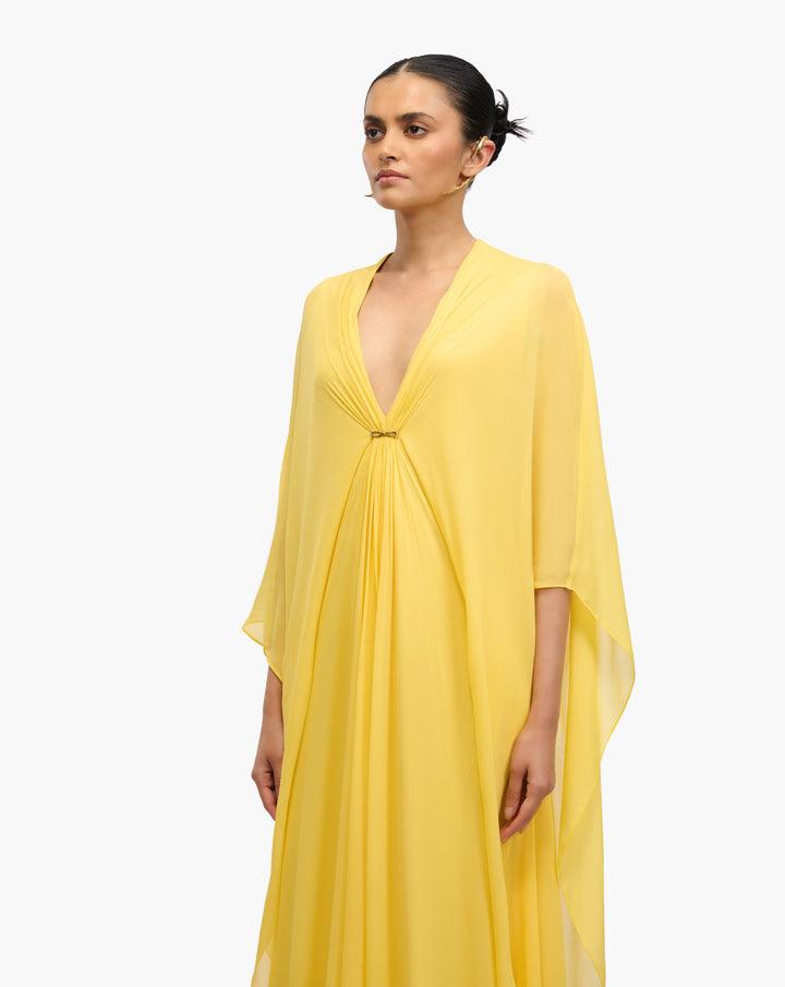 Liora Draped Kaftan