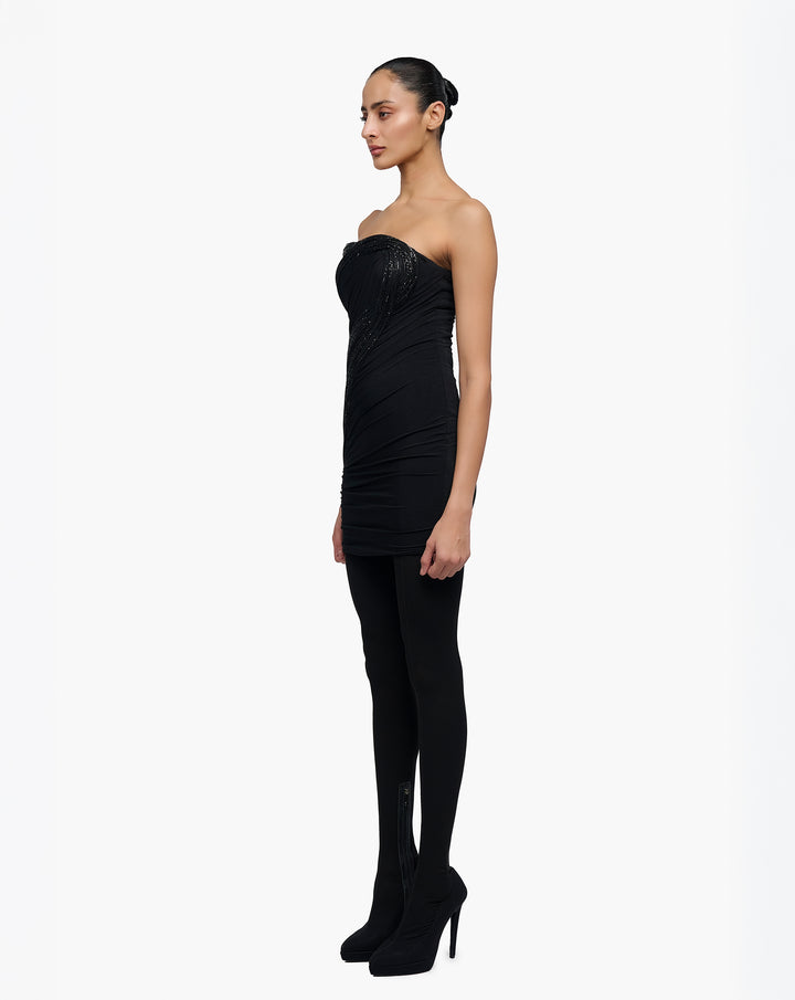 Cosmic Ripple Mini Dress