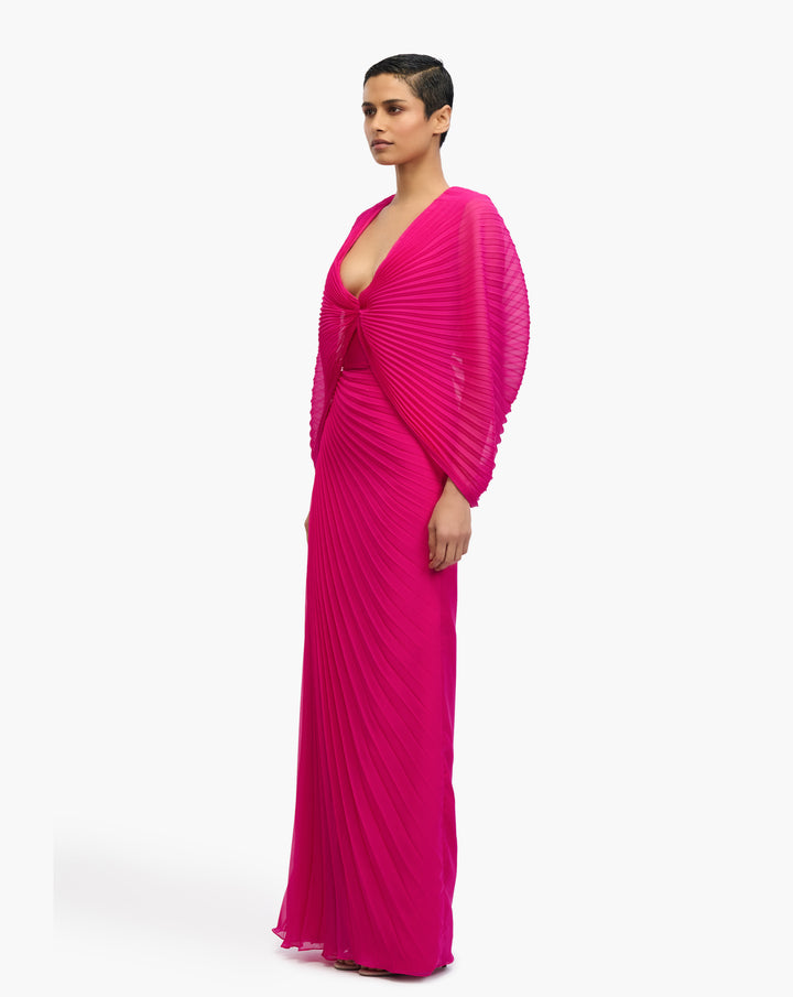 Vela Pleated Draped Top