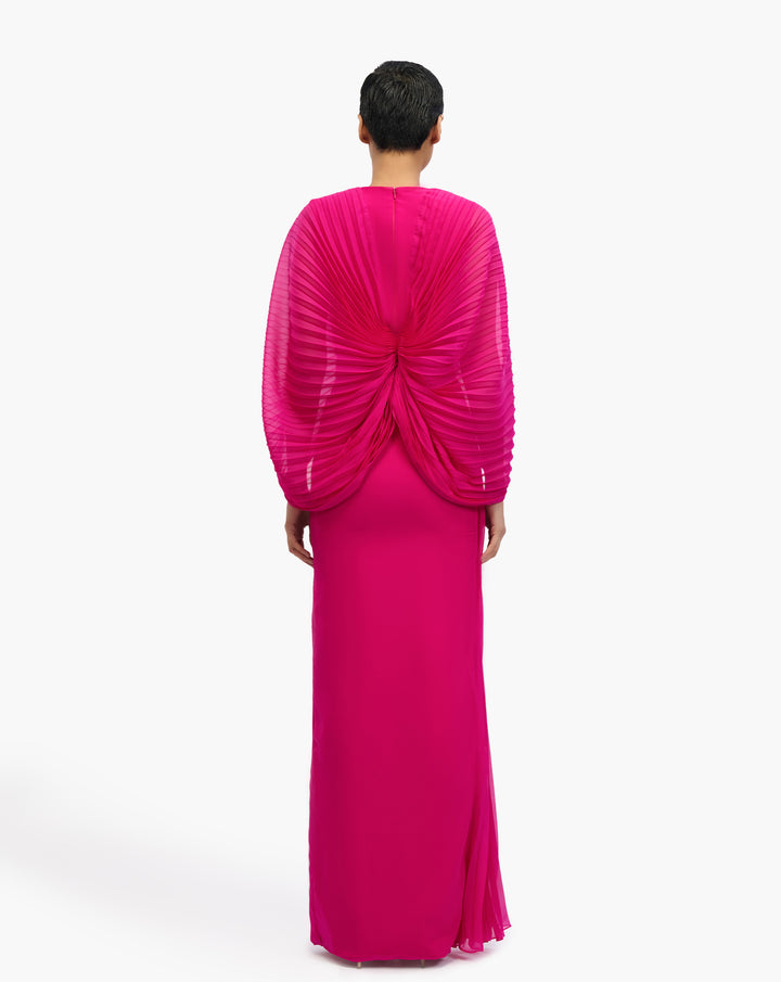 Vela Pleated Draped Top