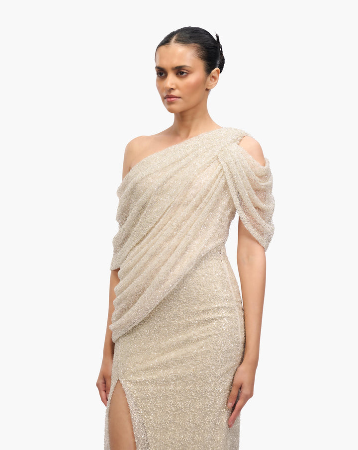 Crest Glisten Column Skirt
