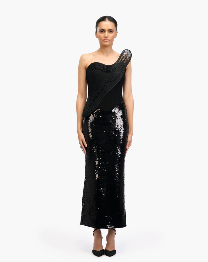 Nox Sculpted Wave Top