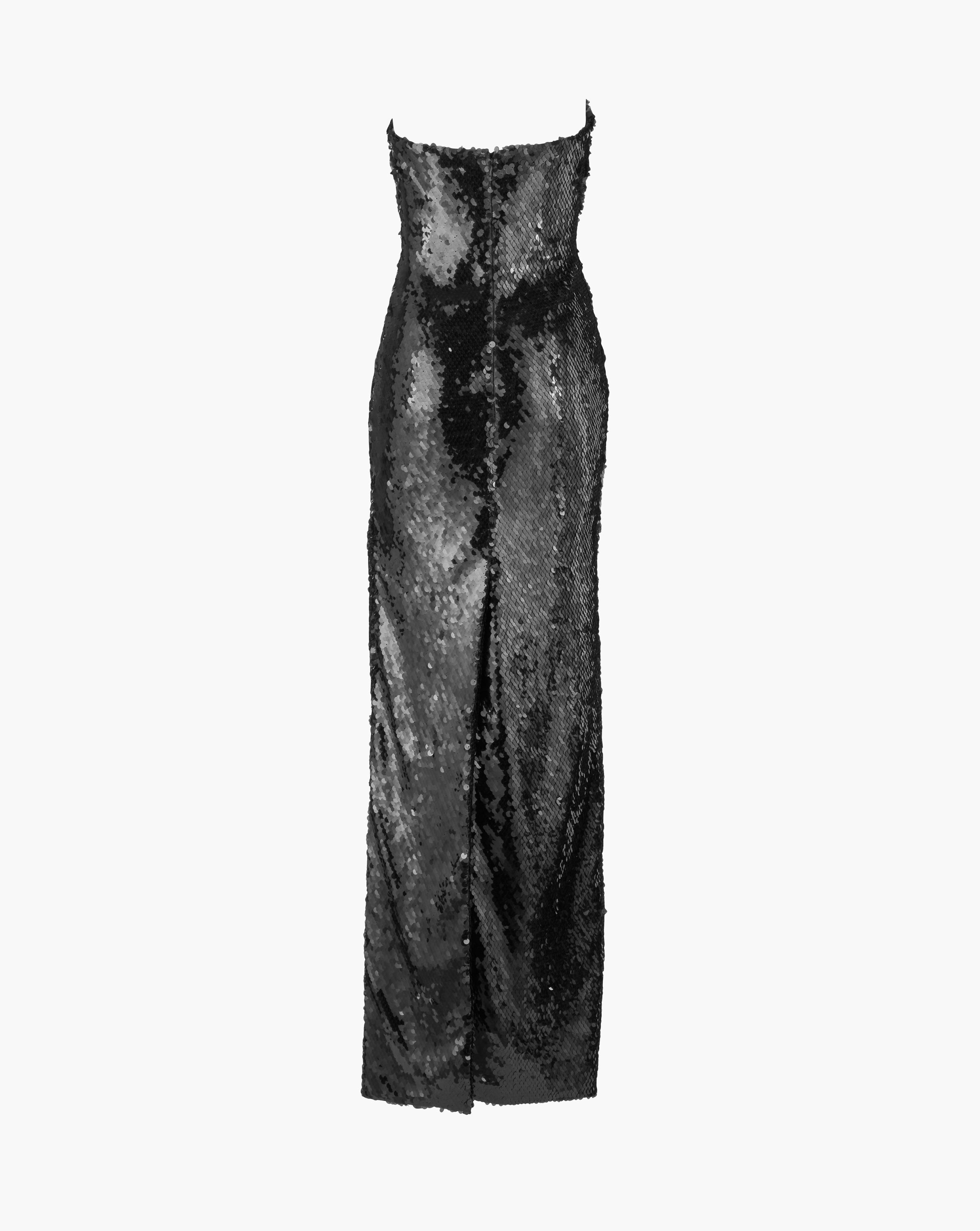 The Sequin Sculpted Column Gown