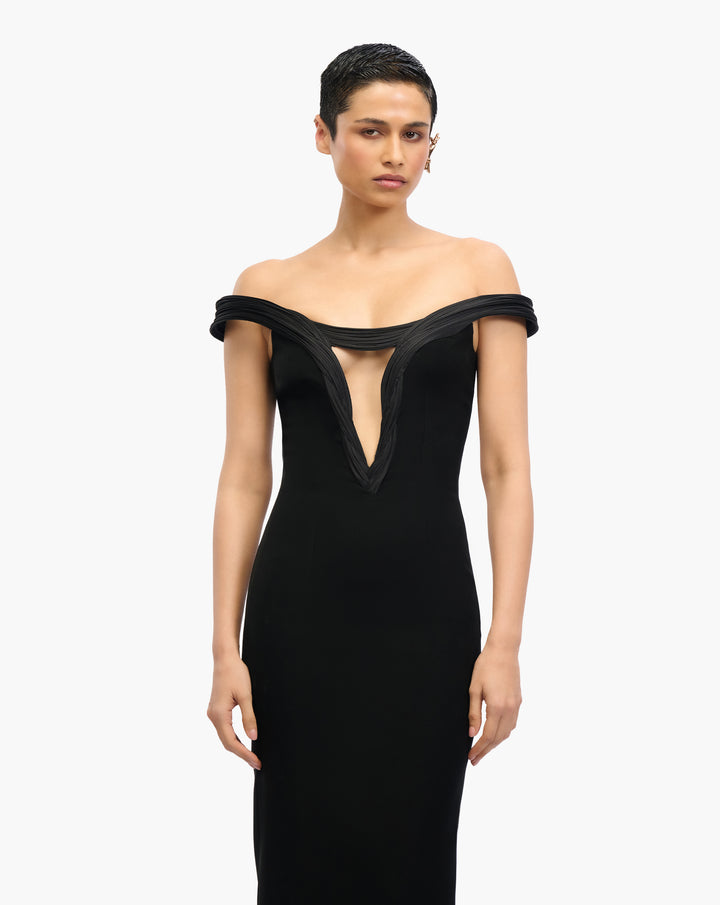 Onyx Sculpt Dress