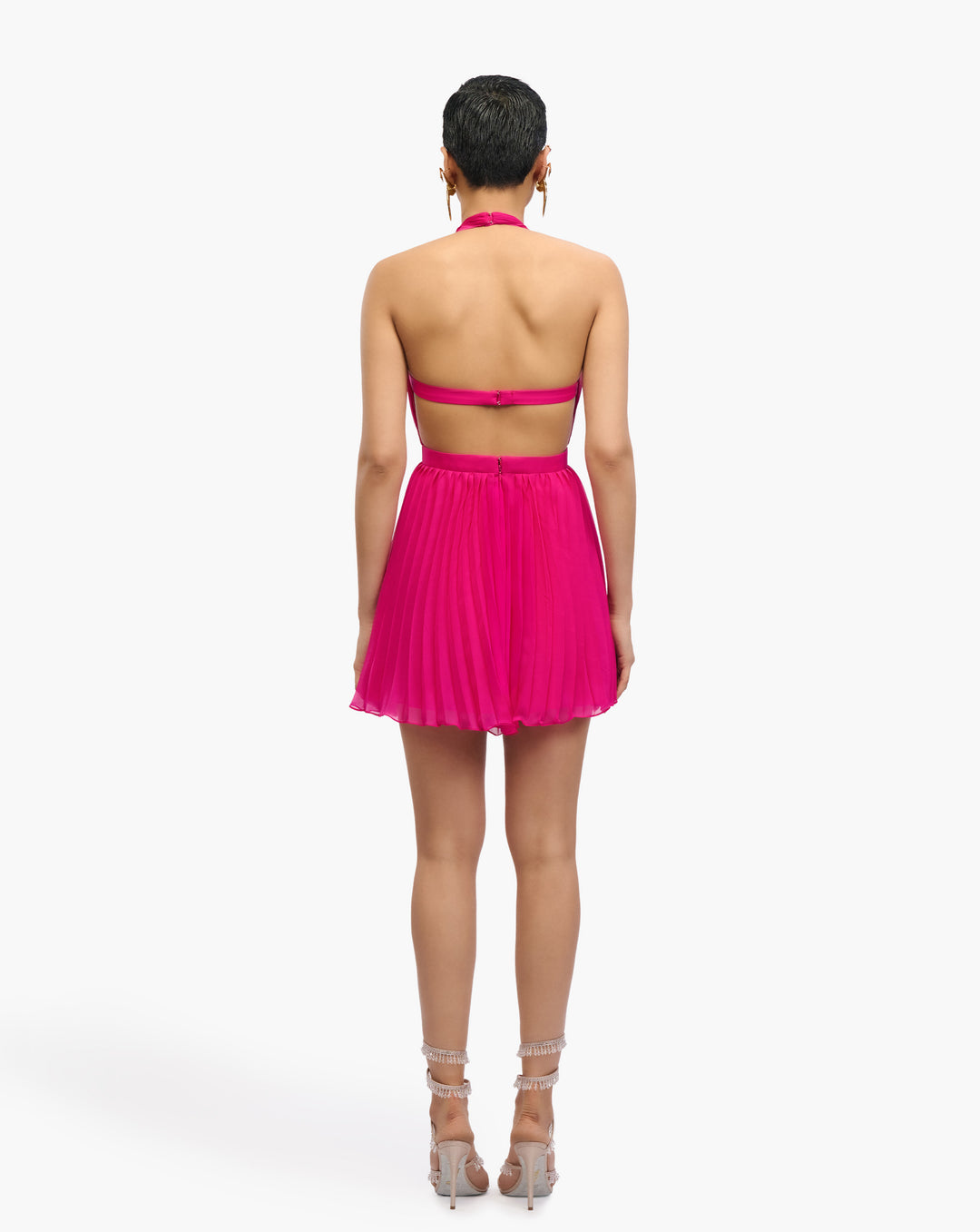 Eterea Pleat Mini Dress