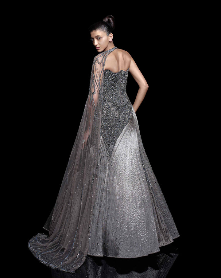 Orbital Wave Lehenga