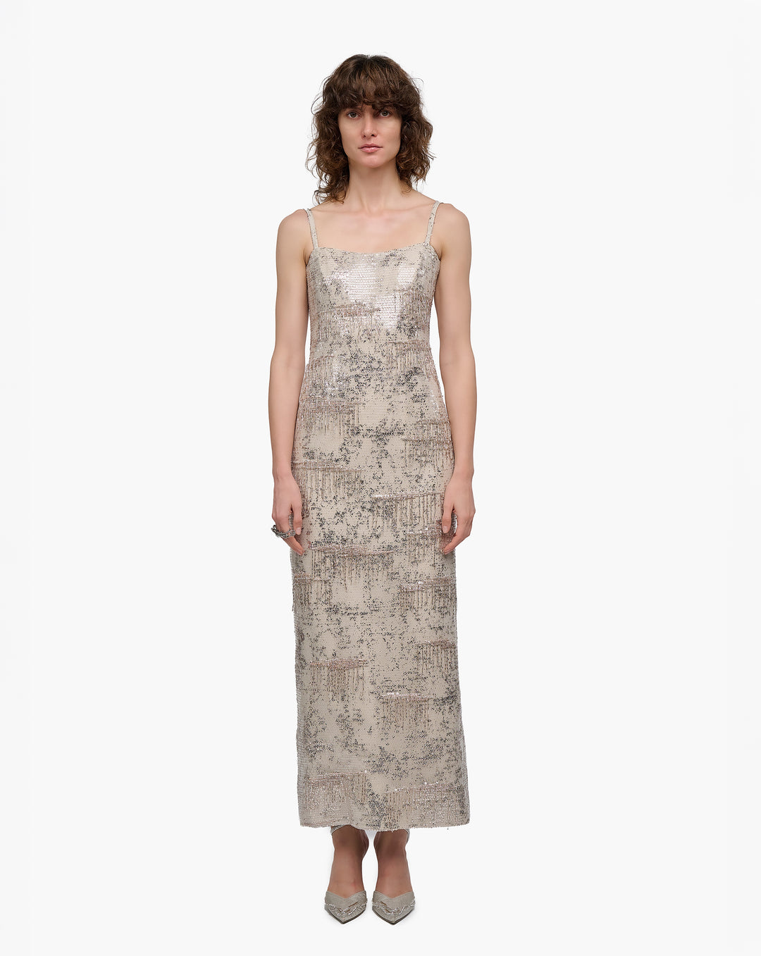 Twilight Column Midi Dress
