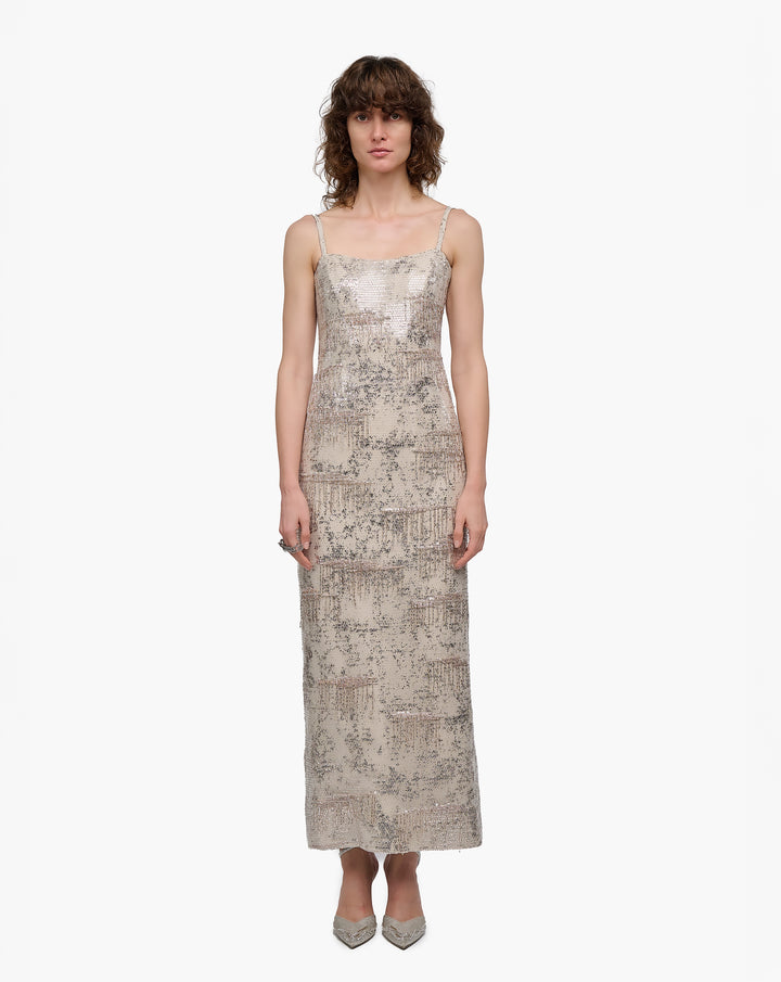 Twilight Column Midi Dress