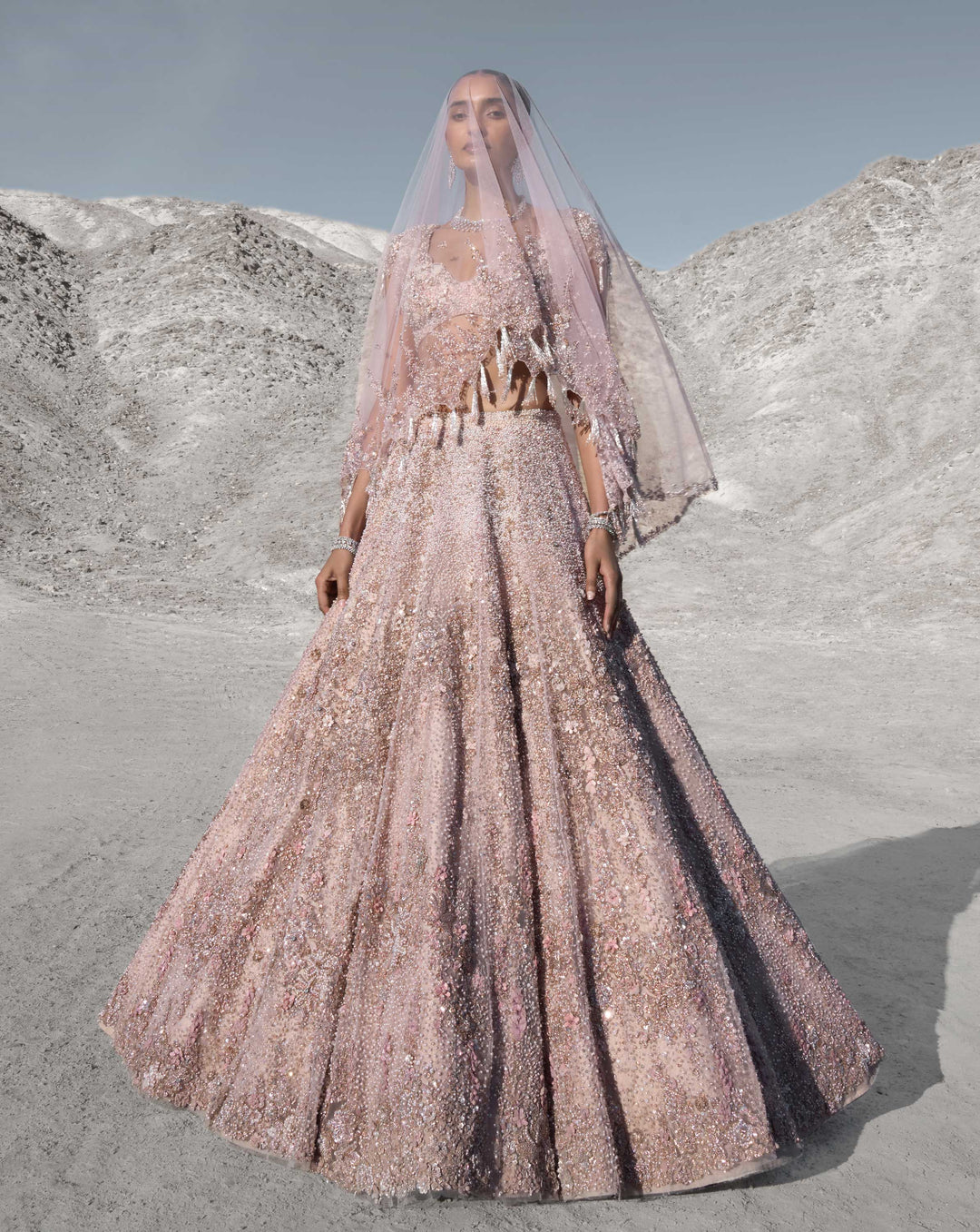 Blooming Reverie Lehenga