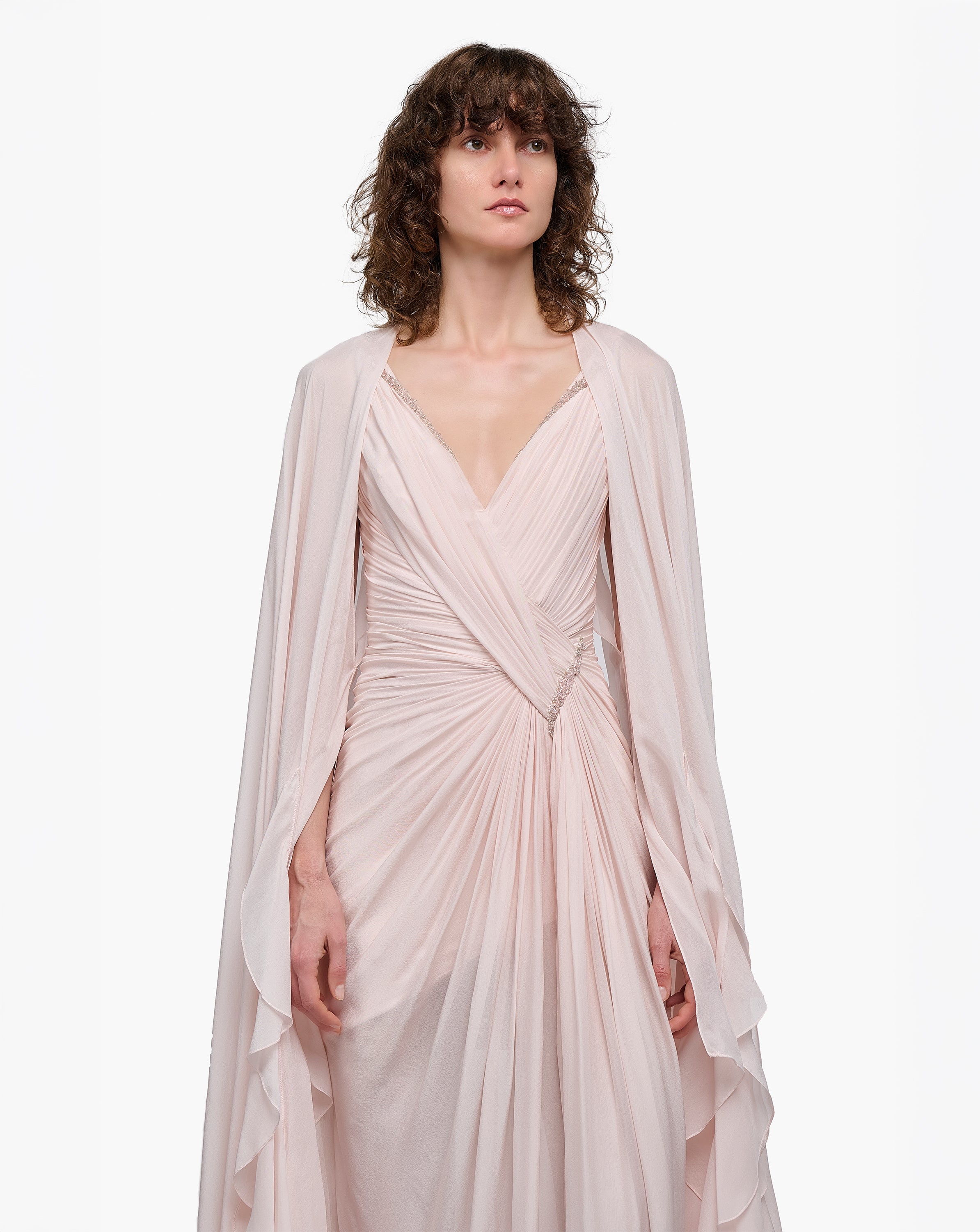 Aurora Ruffle Cape