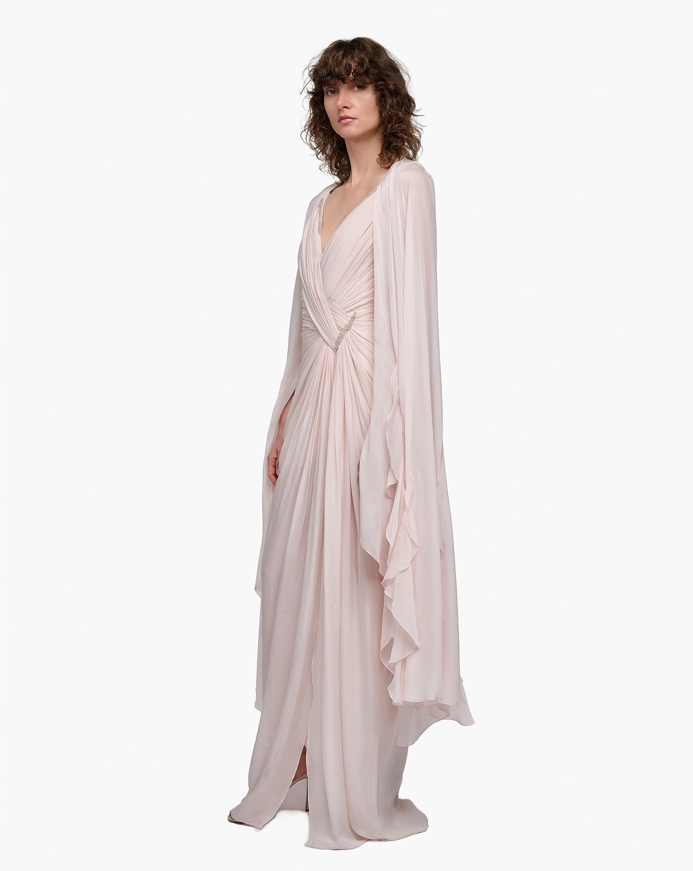 Aurora Ruffle Cape
