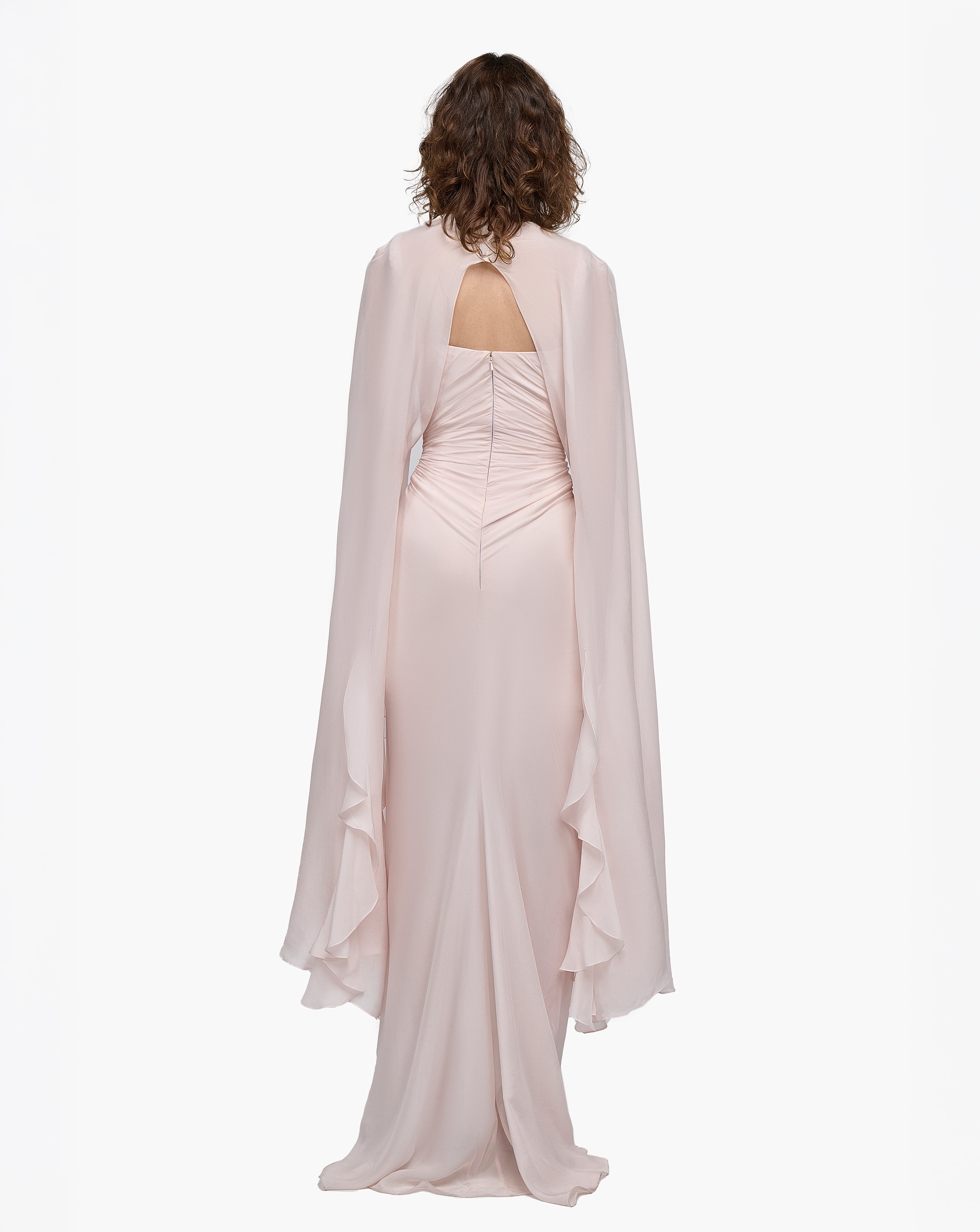 Aurora Ruffle Cape