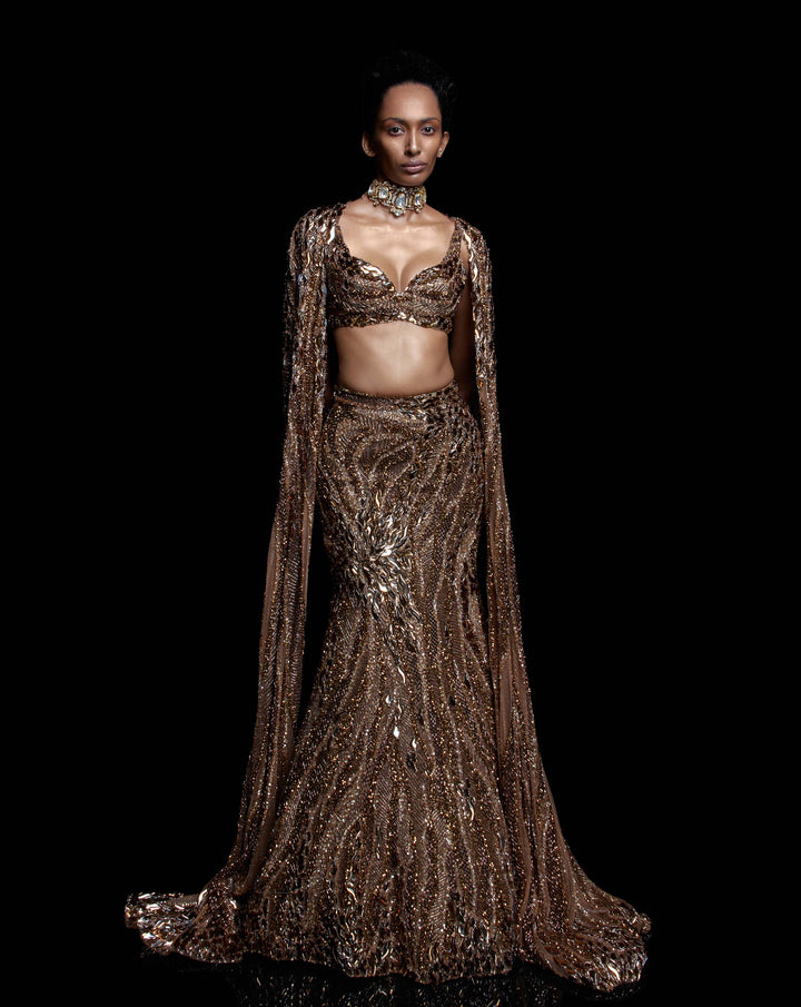 Solar Flare Lehenga