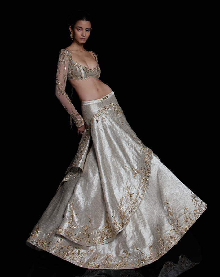 Imperial Cascade Lehenga