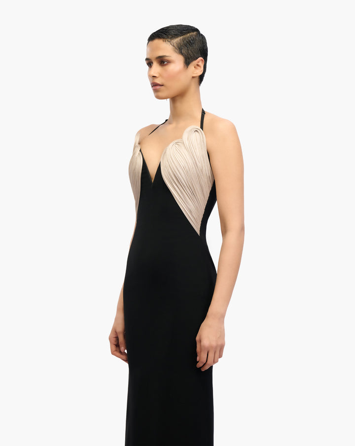 Eclipse Petal Column Gown