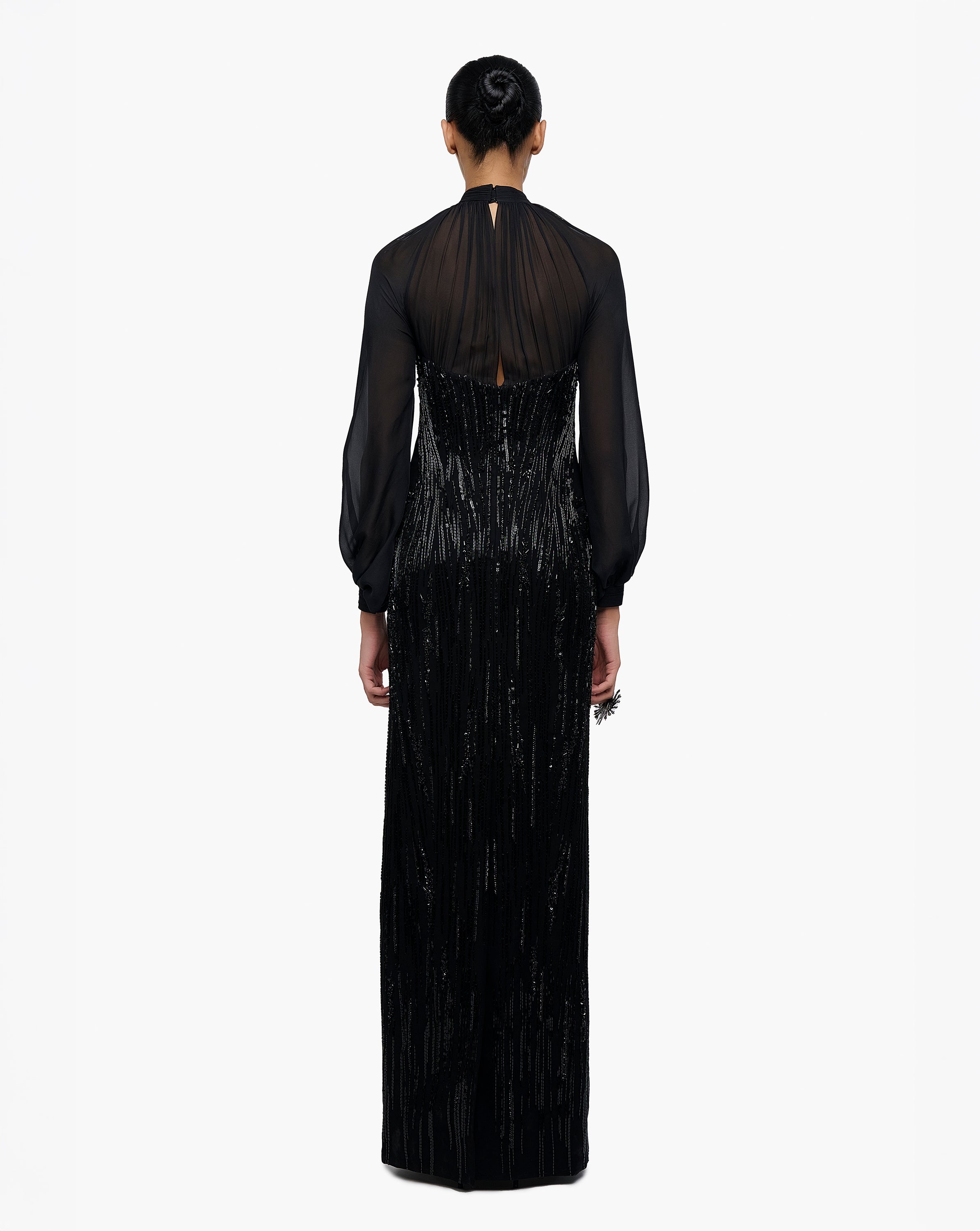 Cosmic Blouson Gown