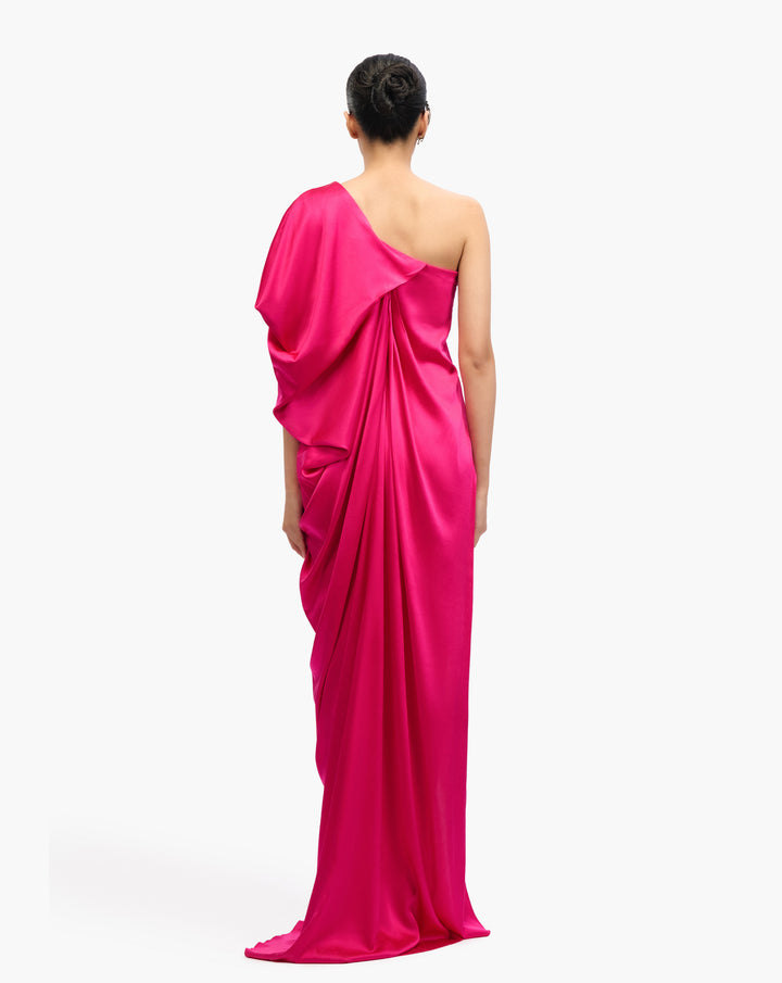 Theia Drape Gown