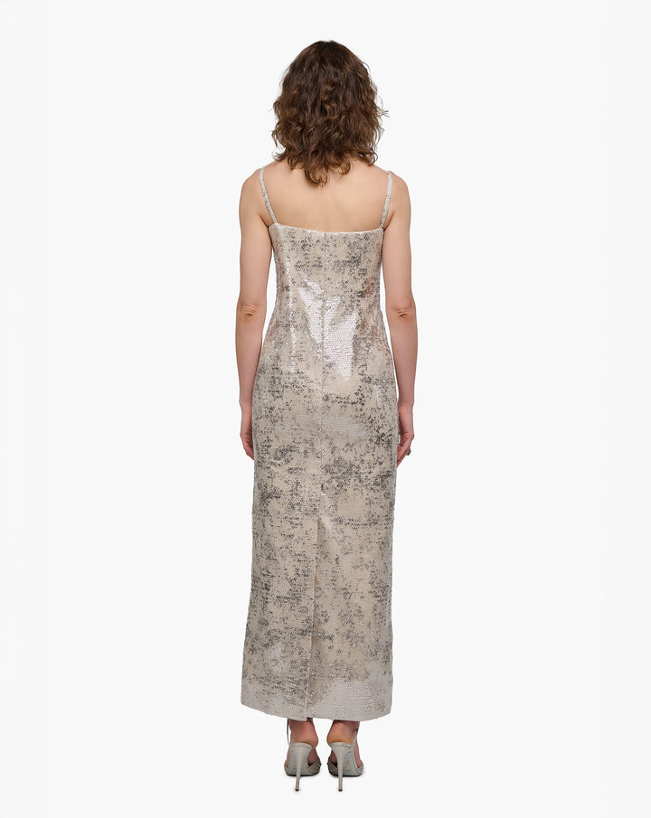 Twilight Column Midi Dress