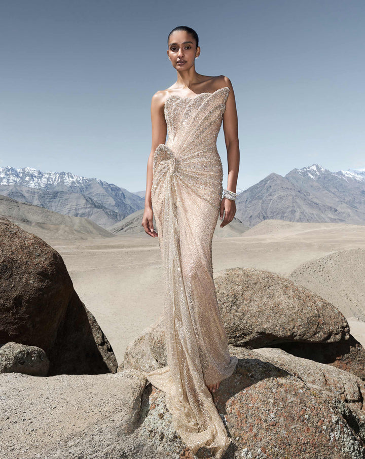 Desert Crystal Gown