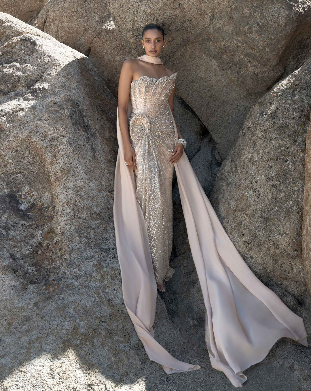 Desert Crystal Gown