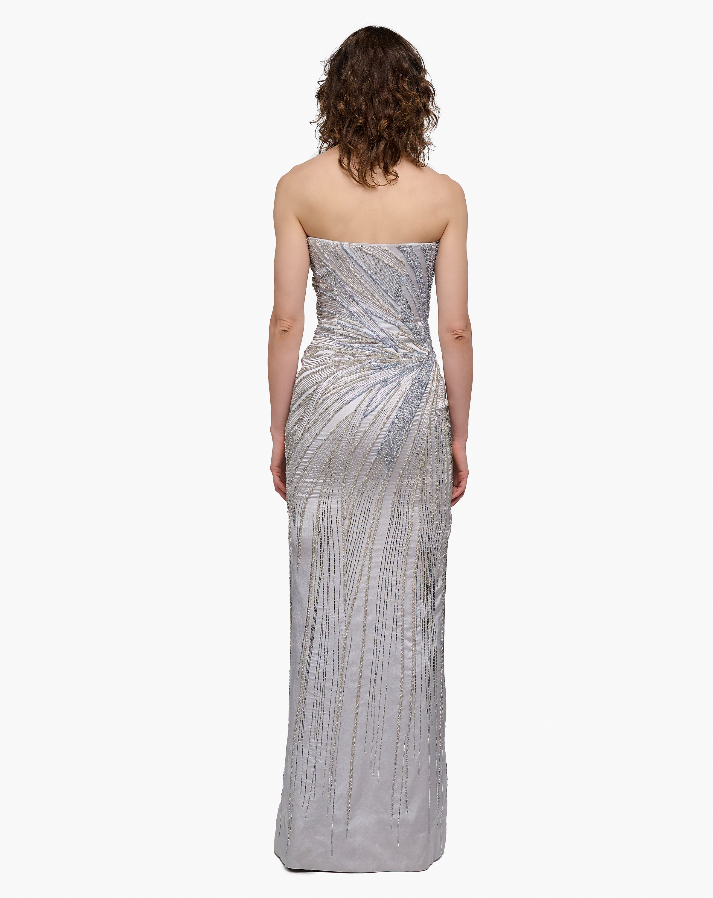 Strass Sculpted Gown