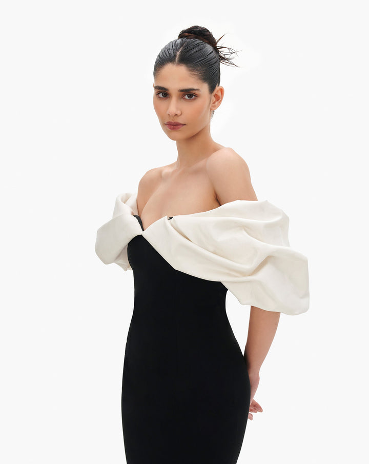 The Cloud Drape Gown