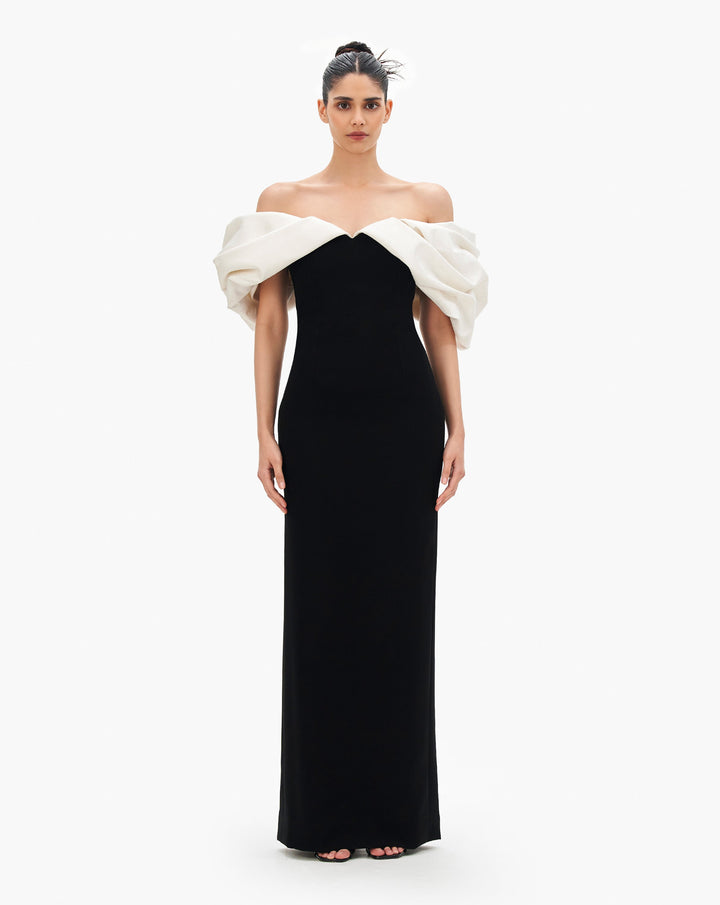 Cloud Drape Gown