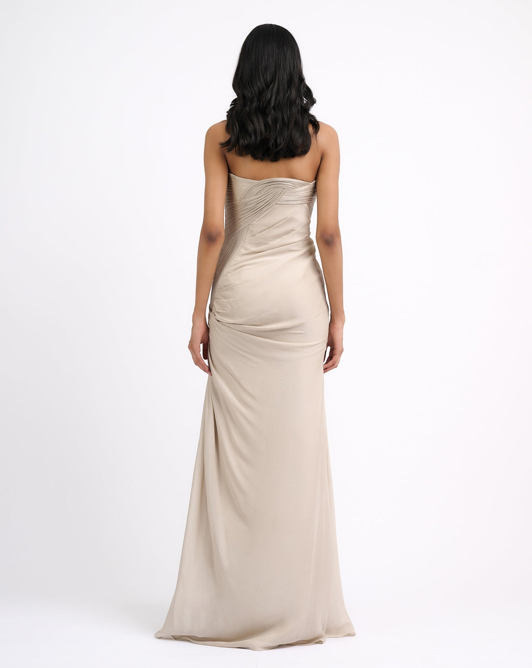 Sand Draped Gown