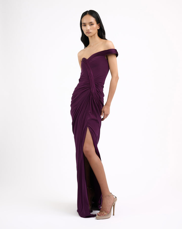 The Sculpted Athena Gown