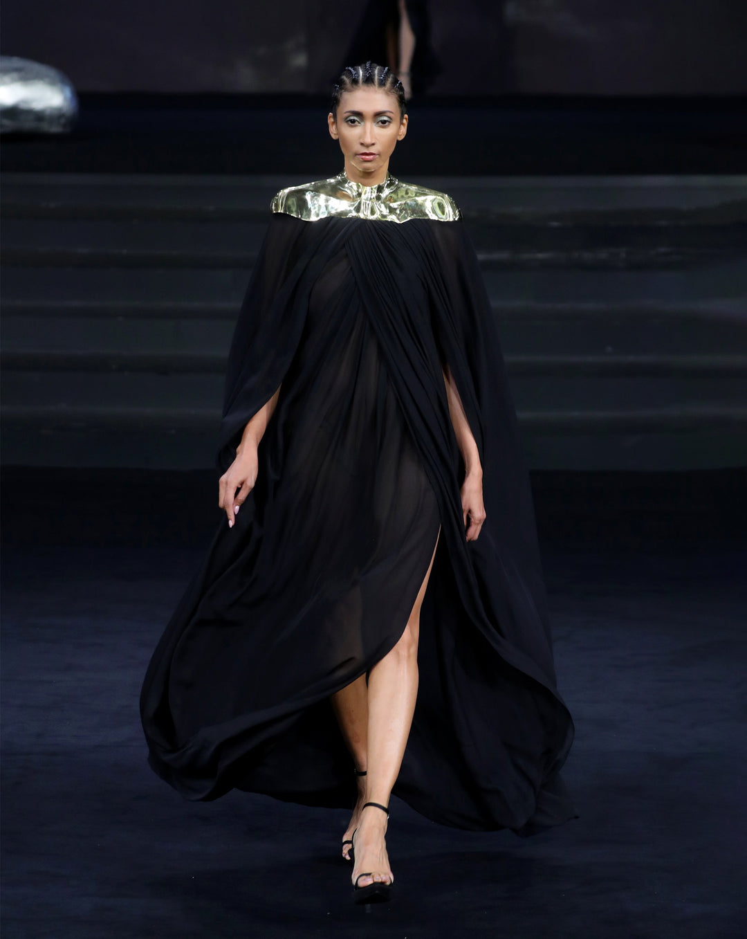 Metal Contour Gown