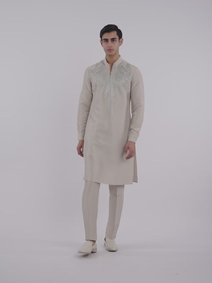 Celestial Emblem Kurta Set