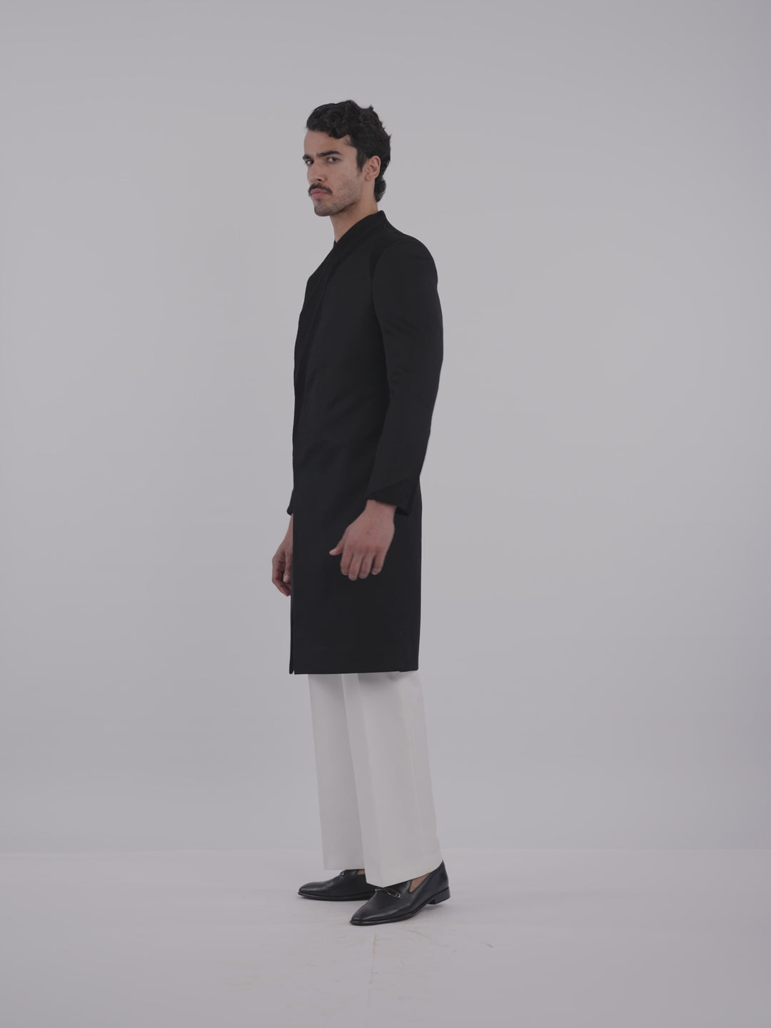 Cosmic Pintuck Sherwani
