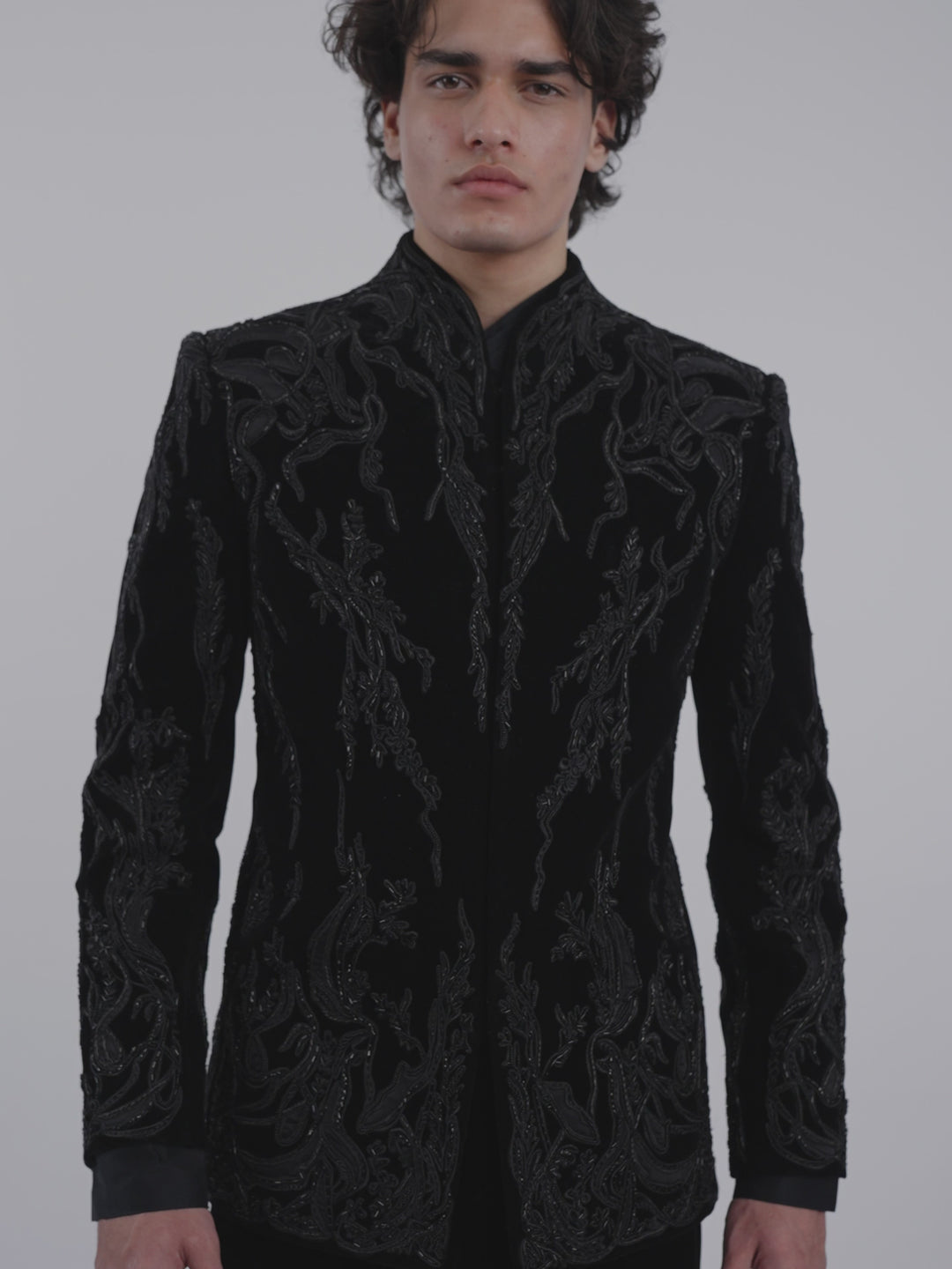 The Celestial Noir Bandhgala