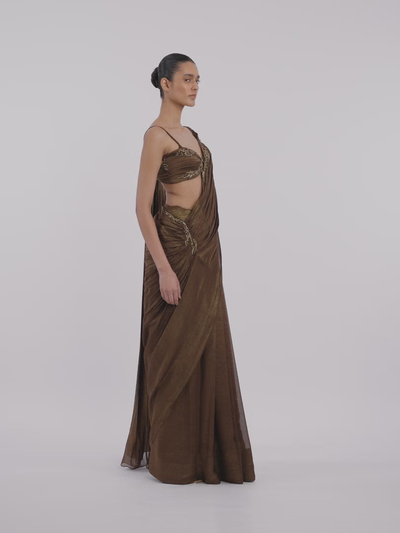 The Axis Drape Saree
