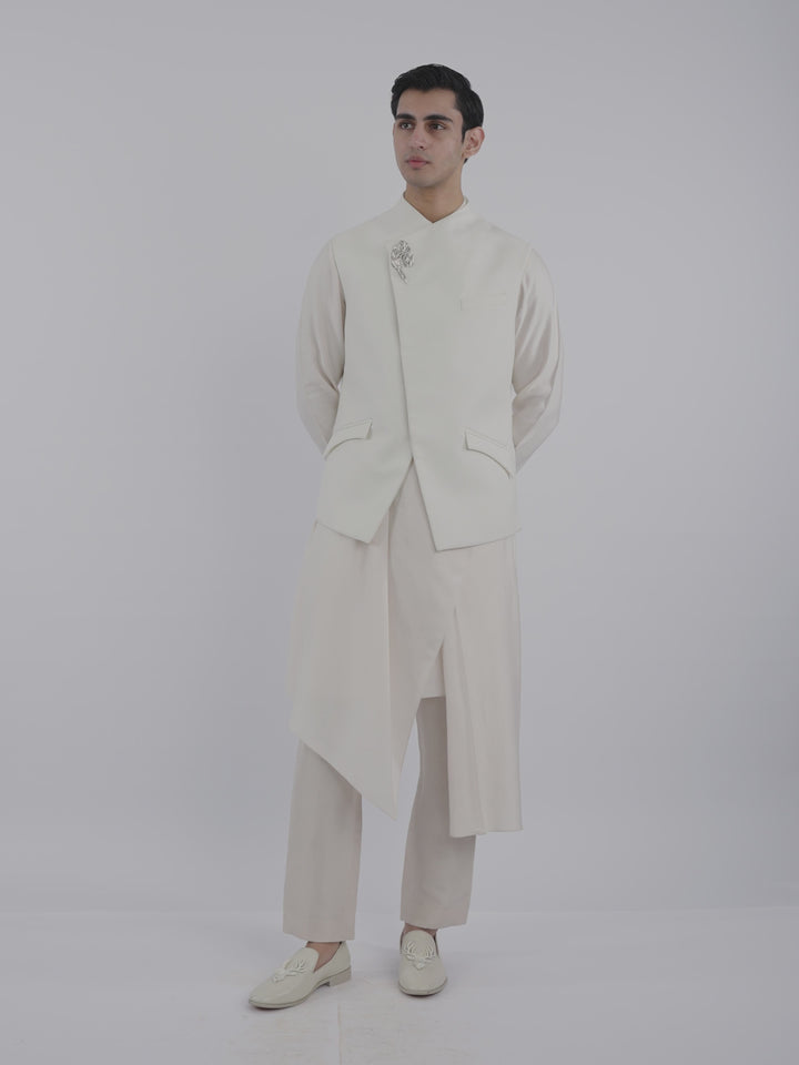 The Winged Snake Nehru Jacket