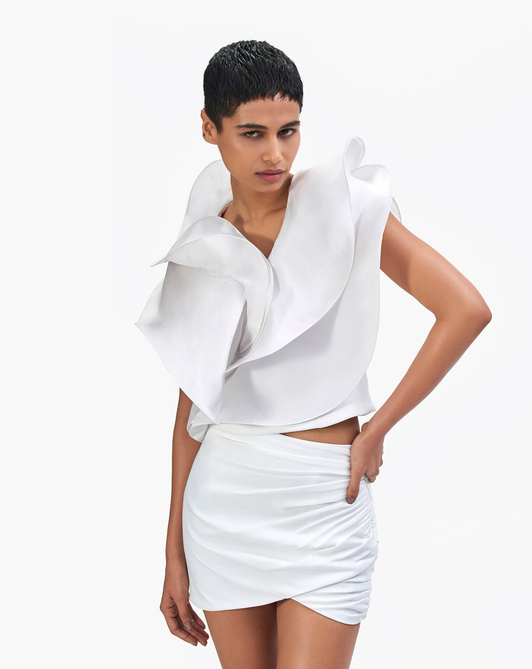 The Deconstructed Ruffle Top