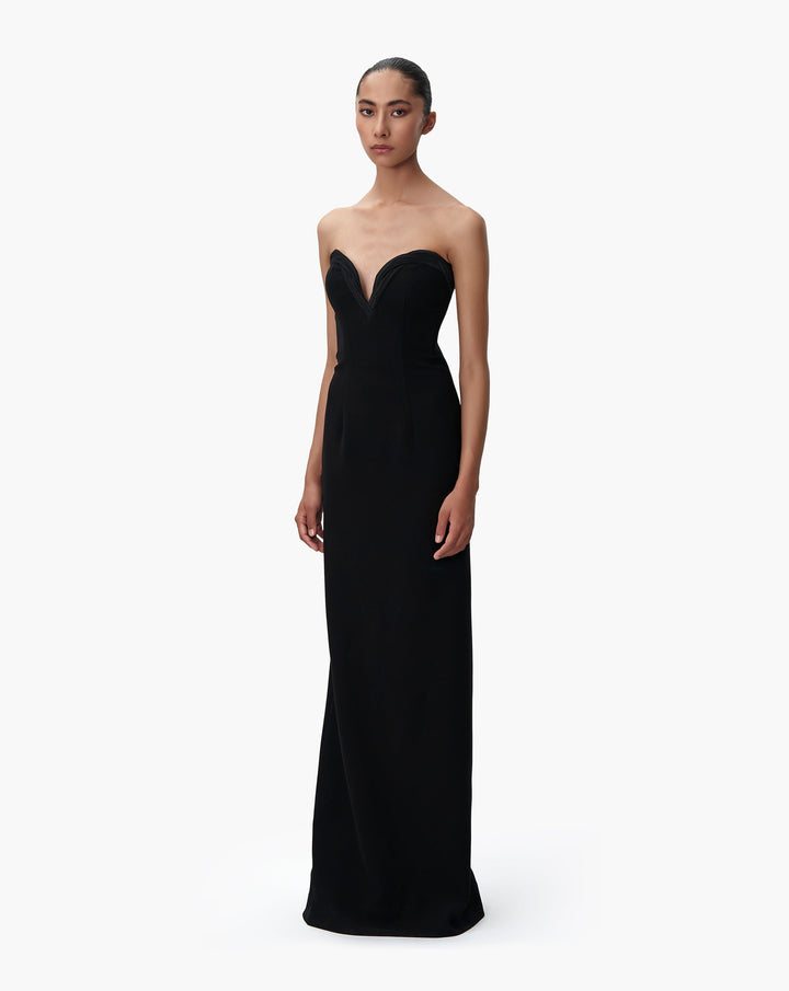 The Classic Sculpted Gown